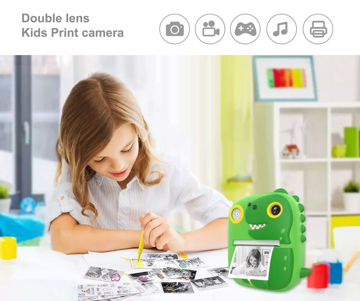 Instant Gratification Meets Zero Cost: The Boom of Eco-Friendly Thermal Print Cameras for Children