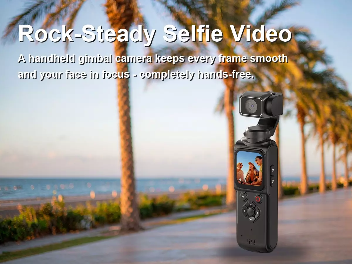 Action Camera: How Do I Get Stable Selfie Video From a Handheld Gimbal Camera?