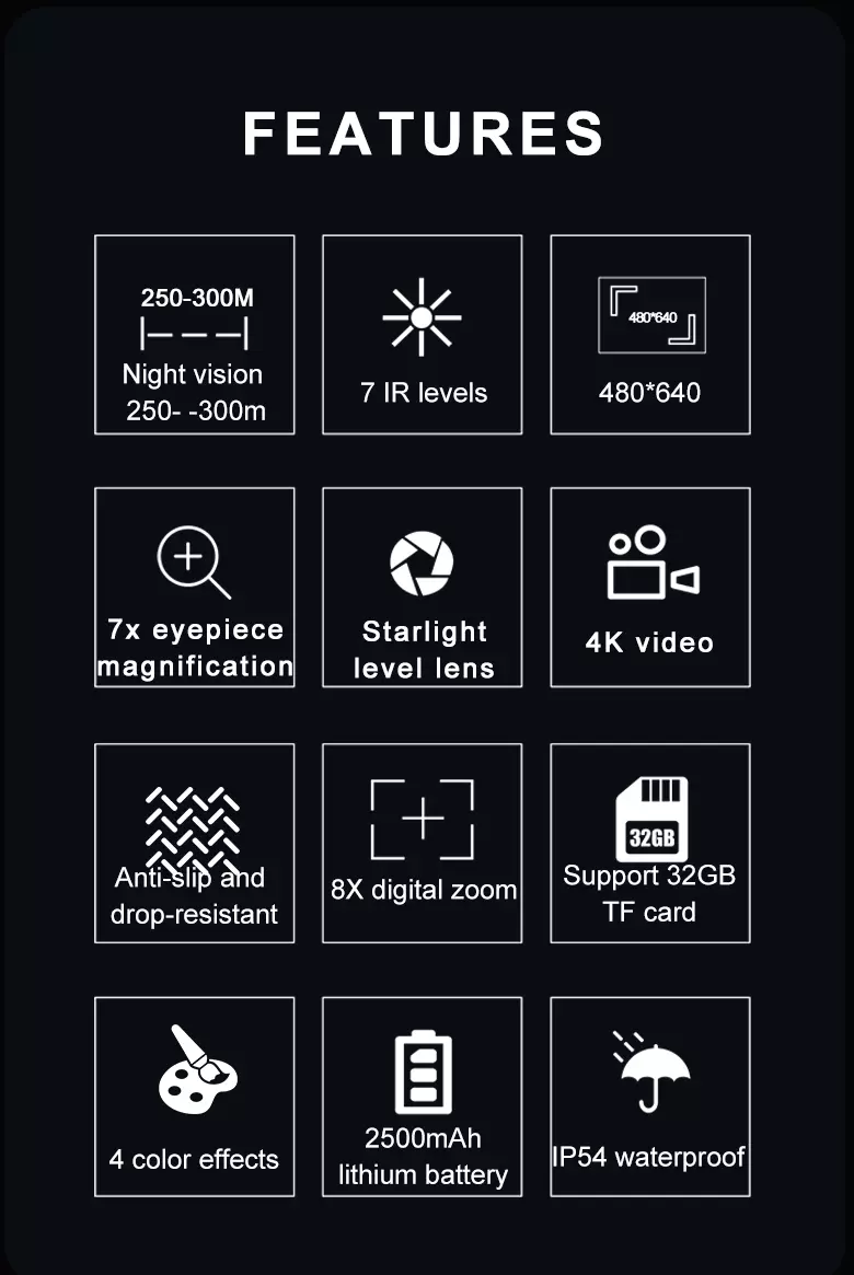 NV4300 Handheld Tactical Monocular