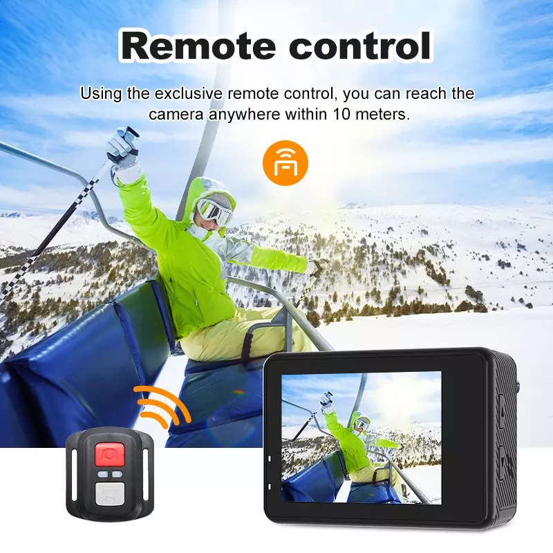 AT-M60TR 5K Dual-Screen Action Camera