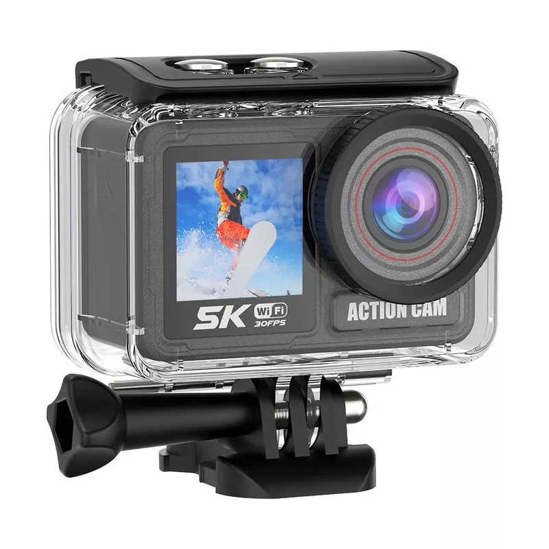 AT-M90TR 5K 60fps Action Camera with 6-Axis EIS